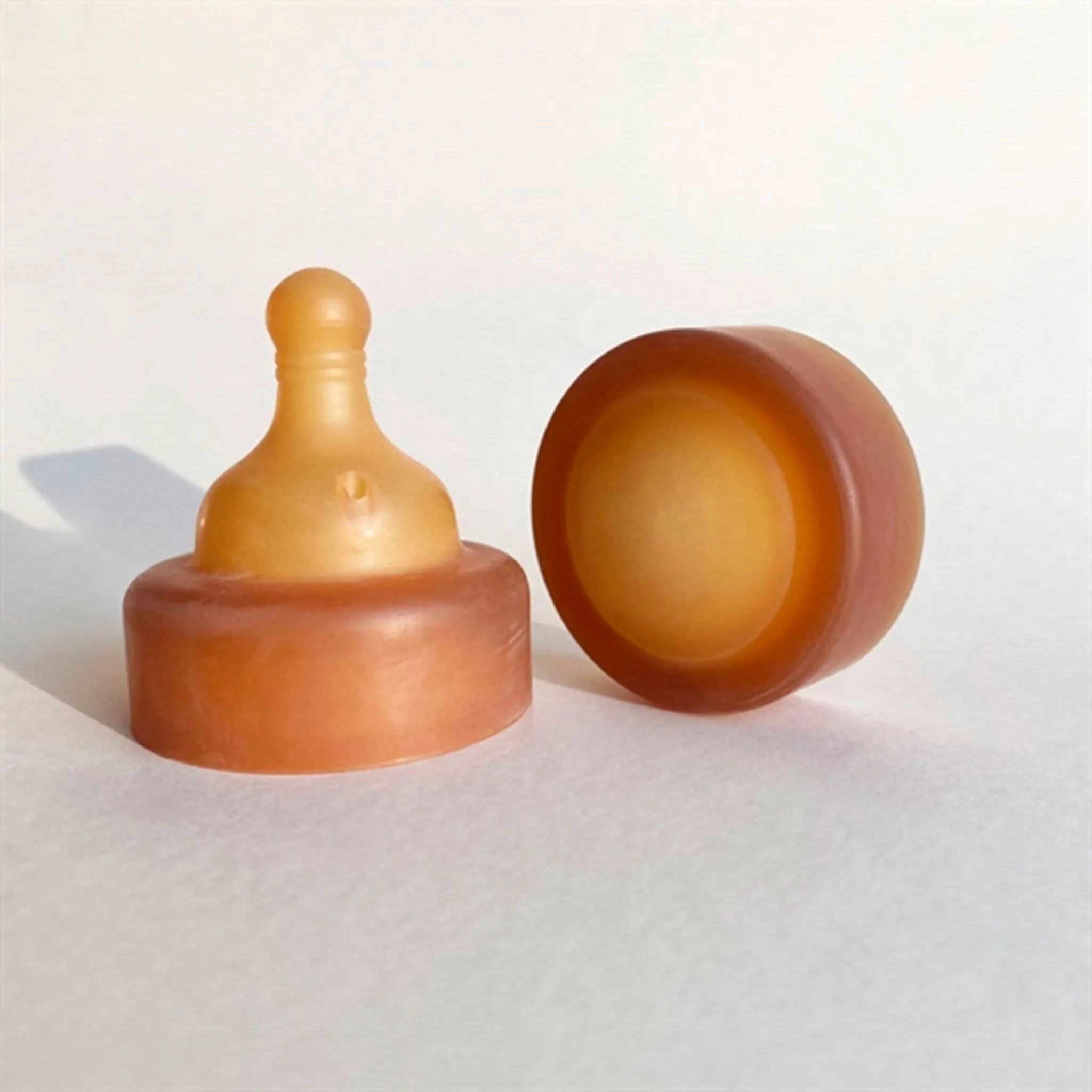 Hevea Baby Bottle Heads For Bottle With Wide Neck Medium Flow