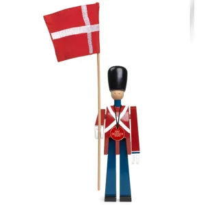 Kay Bojesen Guard Anniversary Small Red/Blue/White