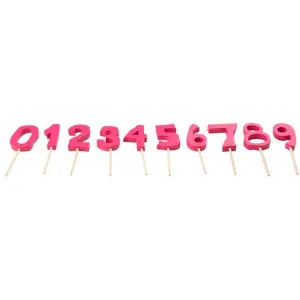 Kids by Friis Birthday Cake Numbers Pink