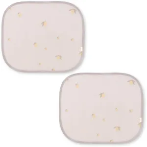 Konges Sløjd 2 pack Sunshades for the Car Lemon
