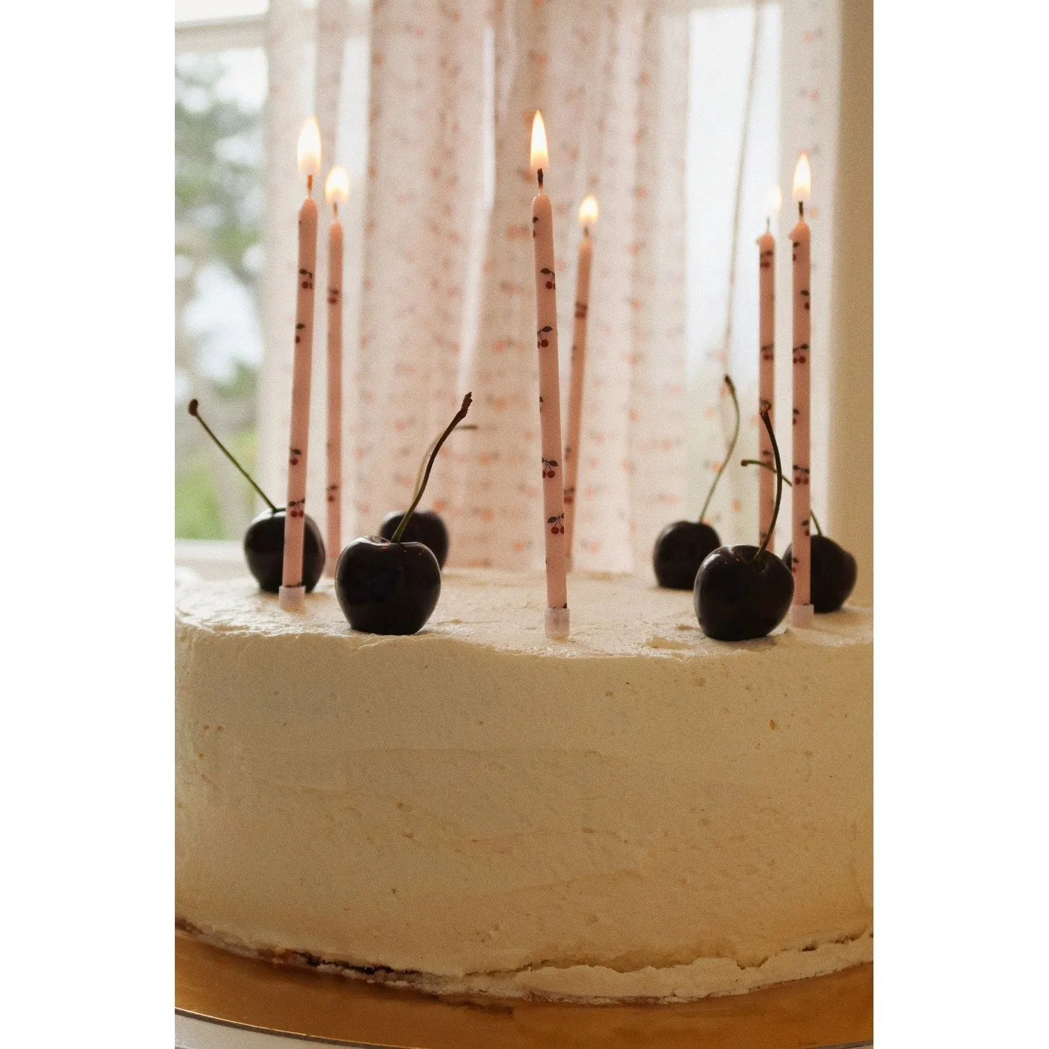 Konges Sløjd Birthday Candles Print Cherry