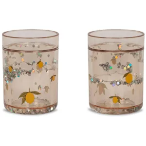 Konges Sløjd Cup 2-pack Glitter Lemon
