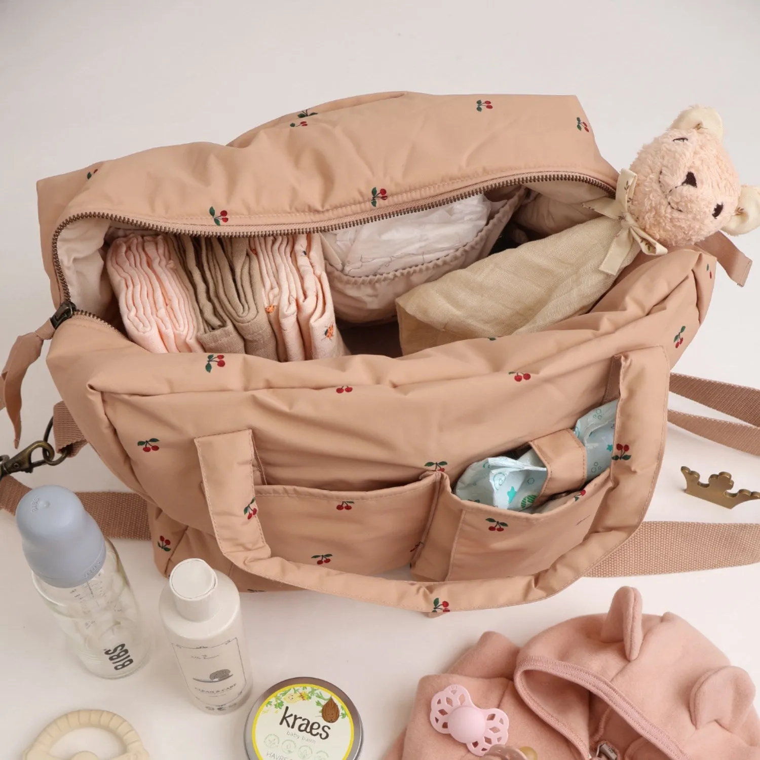 Konges Sløjd Mommy Bag Cherry Blush