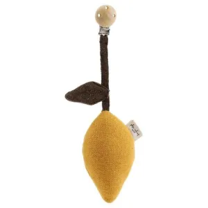 Konges Sløjd Pram Toy Lemon w. Bell 16166