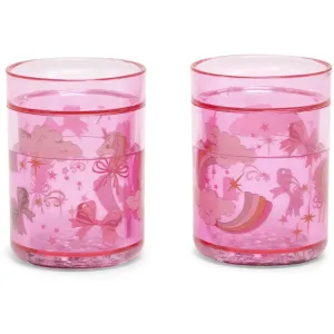 Konges Sløjd Rainbow Bow 2 Pack Glitter Cups