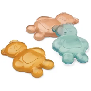Liewood Kayden Mr Bear Reusable Lunch Box Cooler 3-Pack Mustard Mix