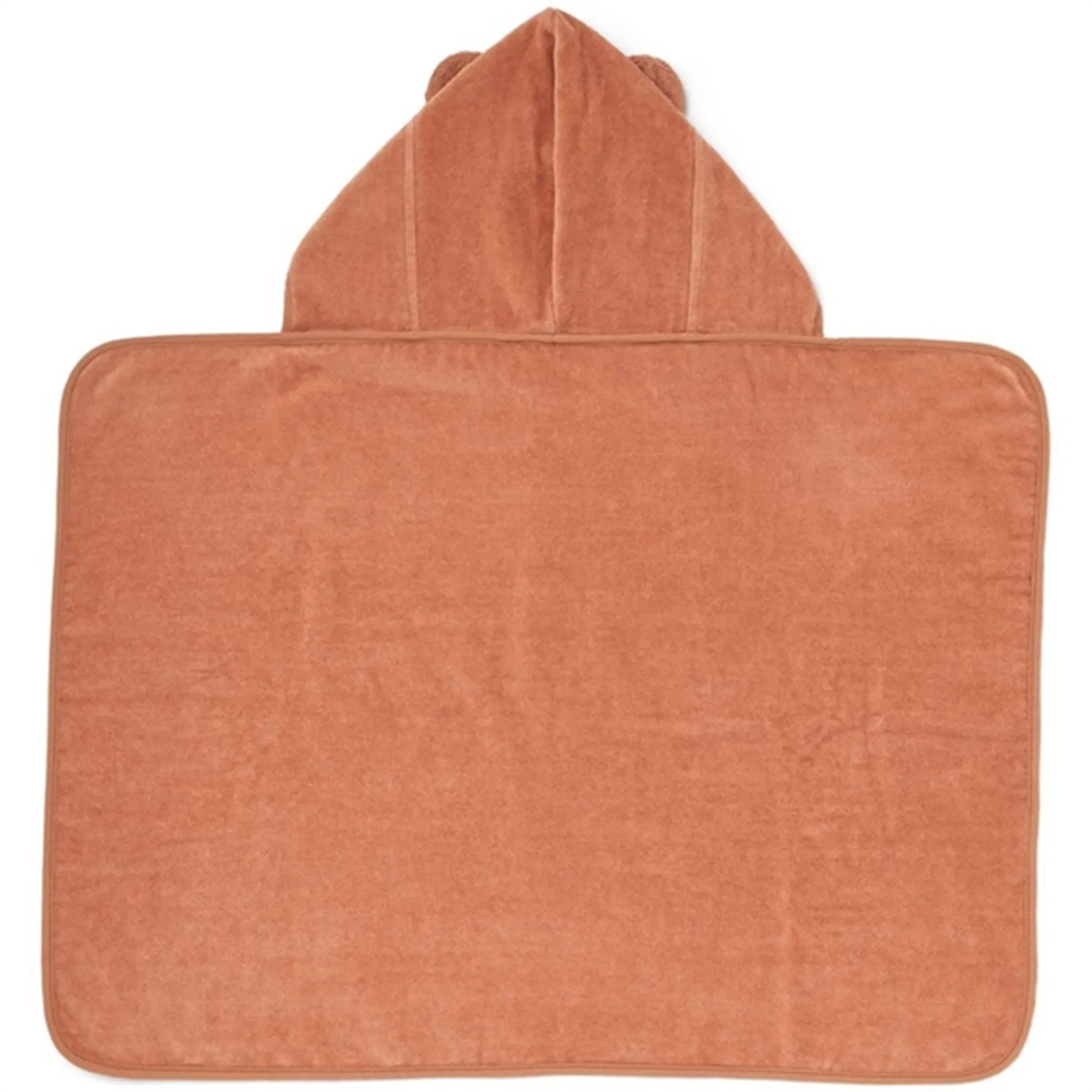 Liewood Vilas Baby Hooded Towel Tuscany Rose