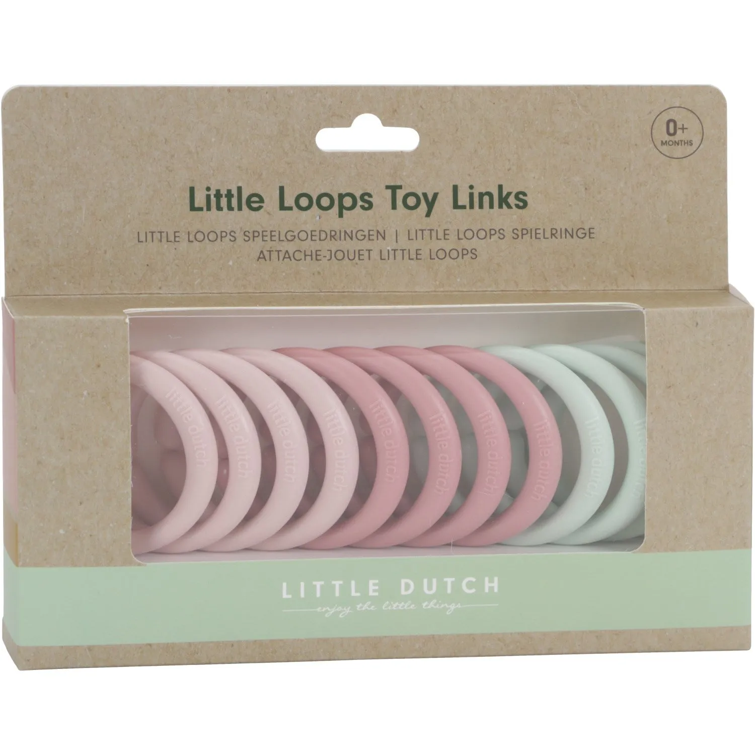 Little Dutch Fairy Garden Pink Little Loops Toy Links