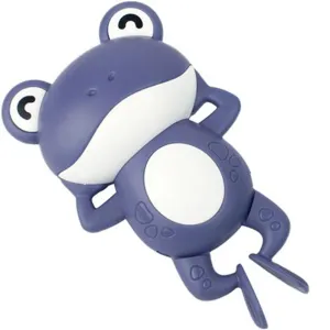Magni Wind up Bath Toy Blue/purple Frog