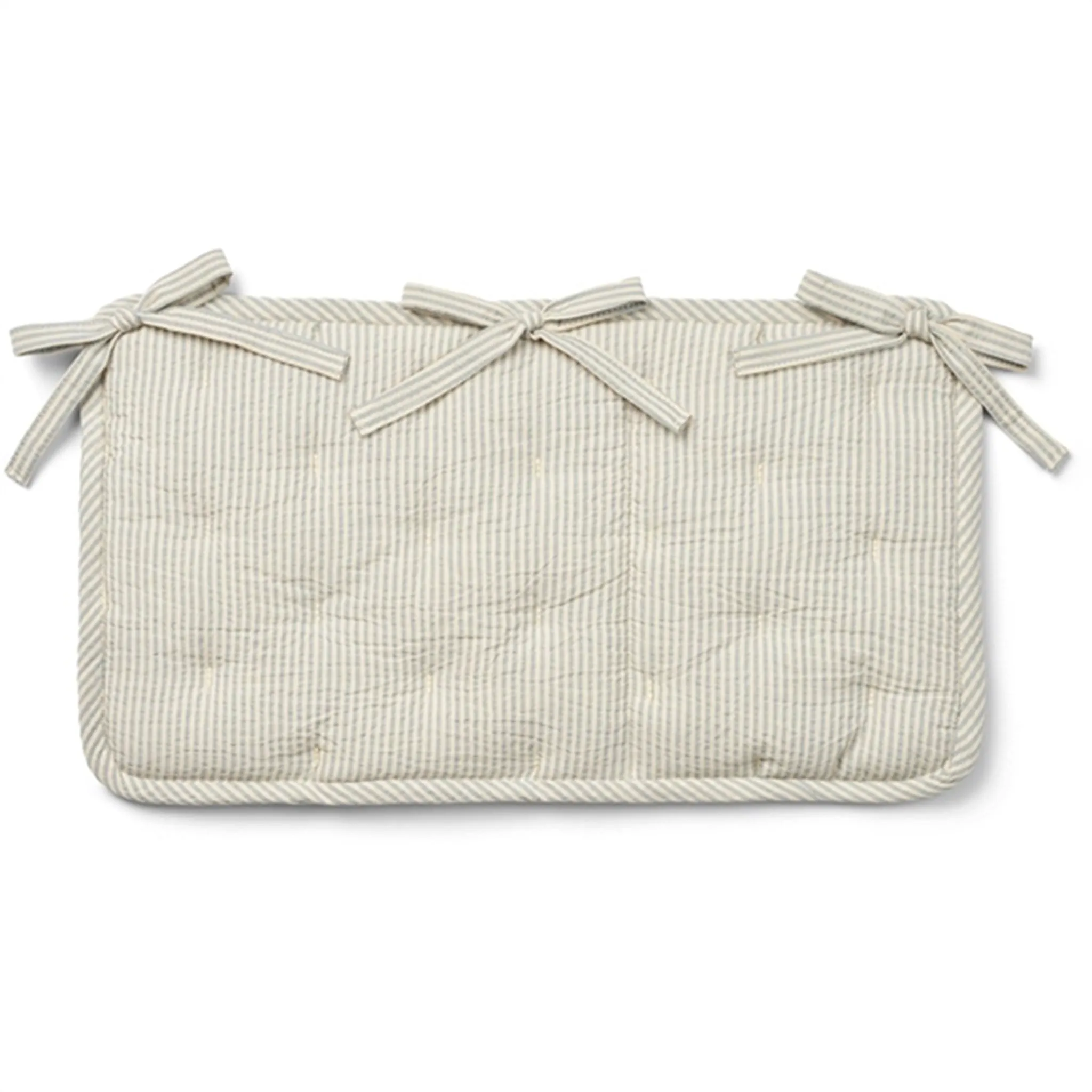 MarMar Bed Pockets Blue Stone Stripe