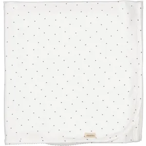 MarMar Modal Smooth Print Blue Dot Alida Blanket