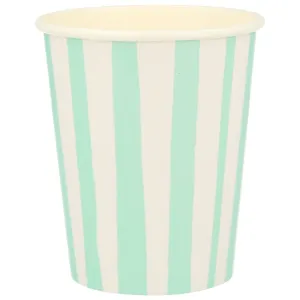 Meri Meri Stripe Mint Cups 8 stk