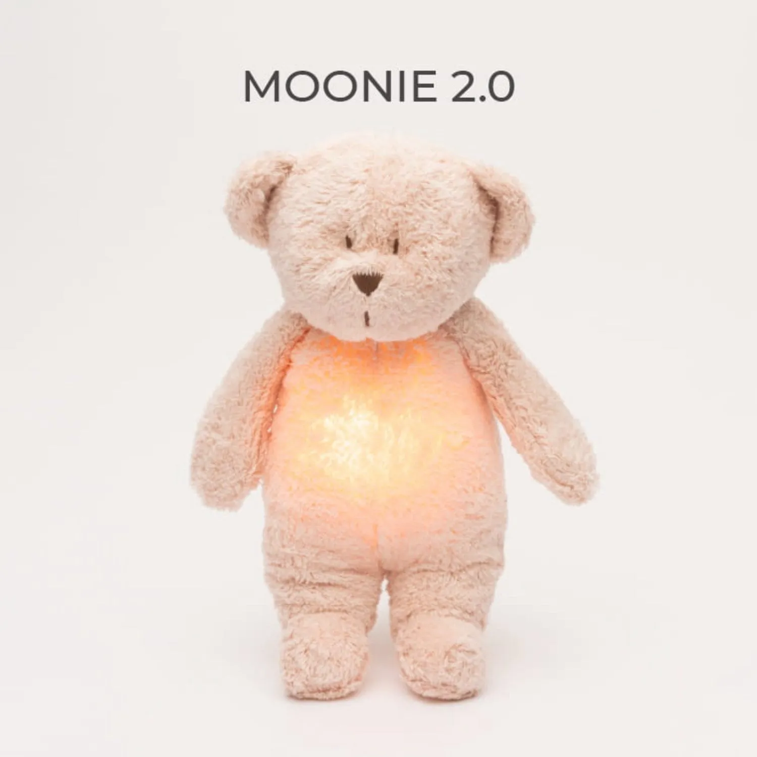 Moonie Rose 2.0 Organic Humming Bear With A Lamp