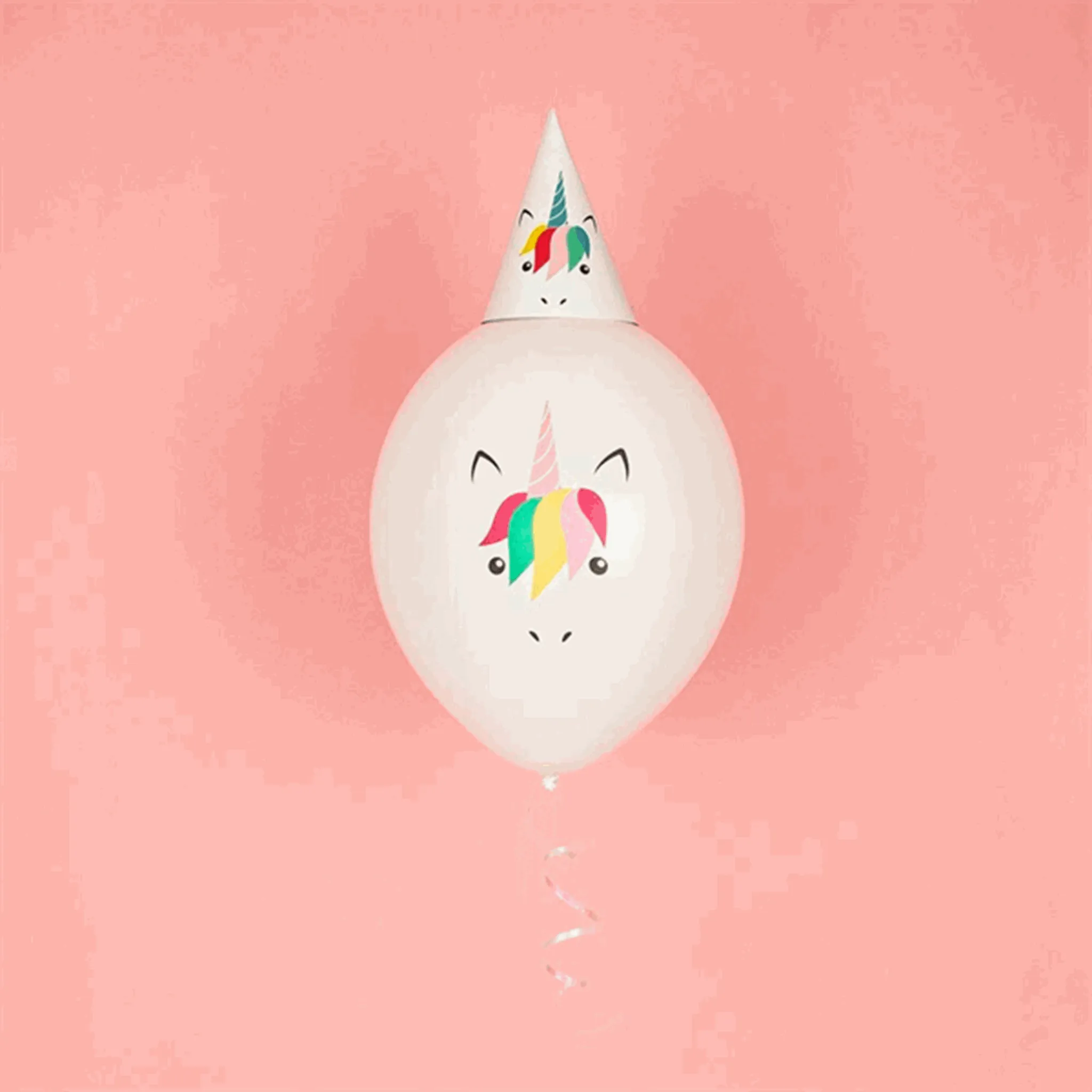 My Little Day Unicorn Party Hats 8 pcs