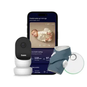 Owlet Dream Duo - White & Bedtime Blue