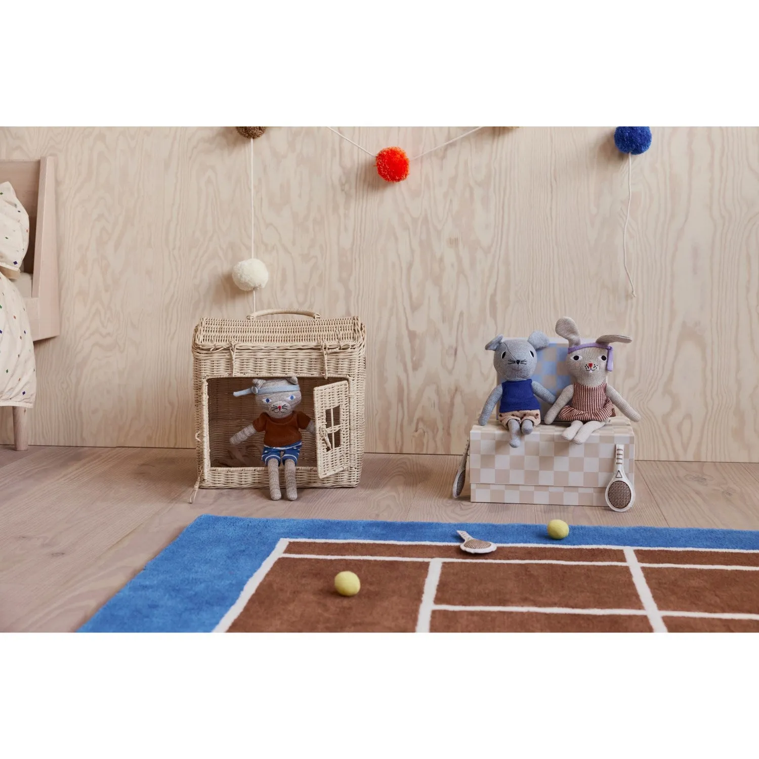 OYOY Multi Pom Pom Garland