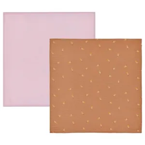 OYOY Muslin 2-pack Choko/Lavender