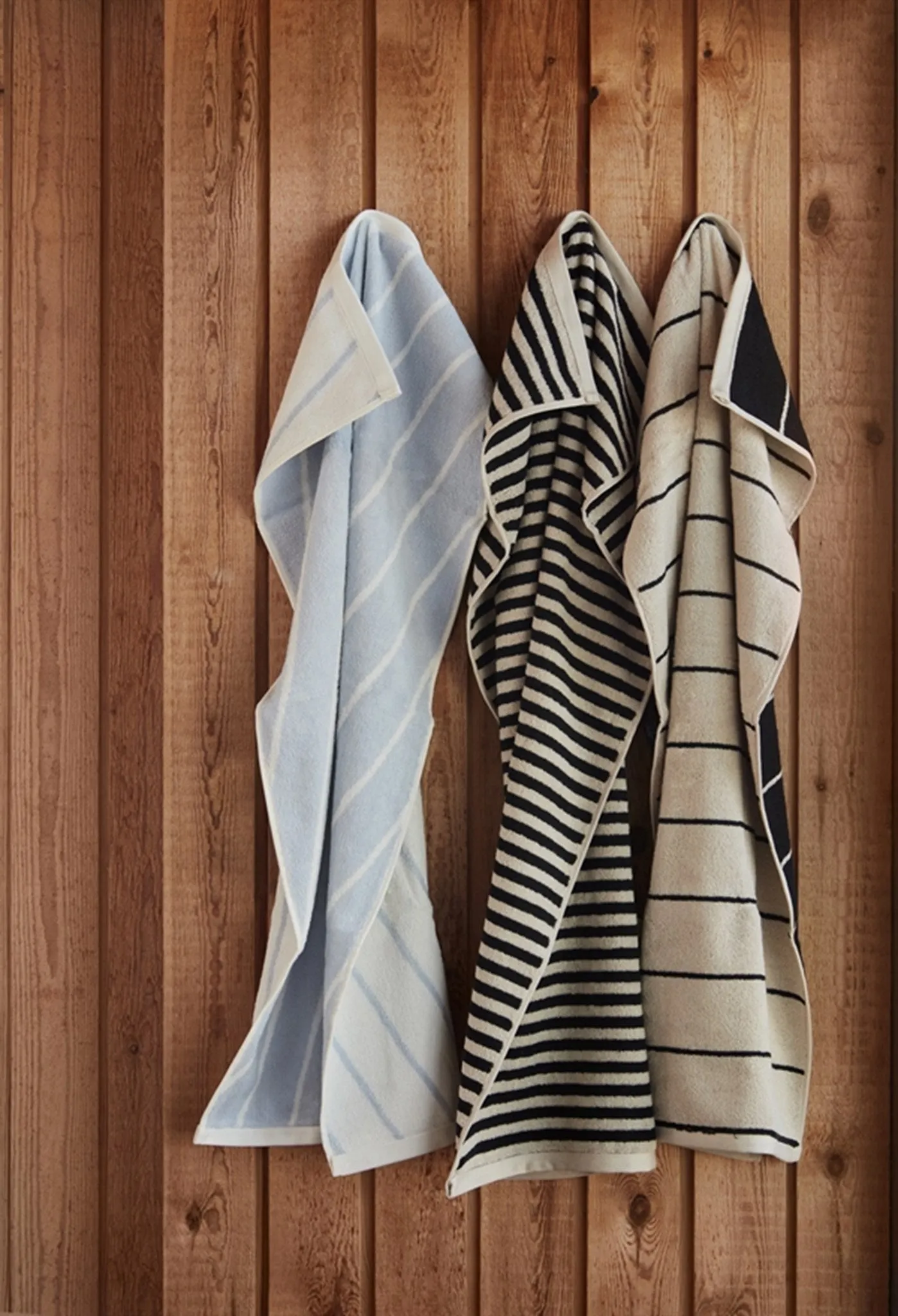 OYOY Raita Hooded Towel Cloud/Caramel