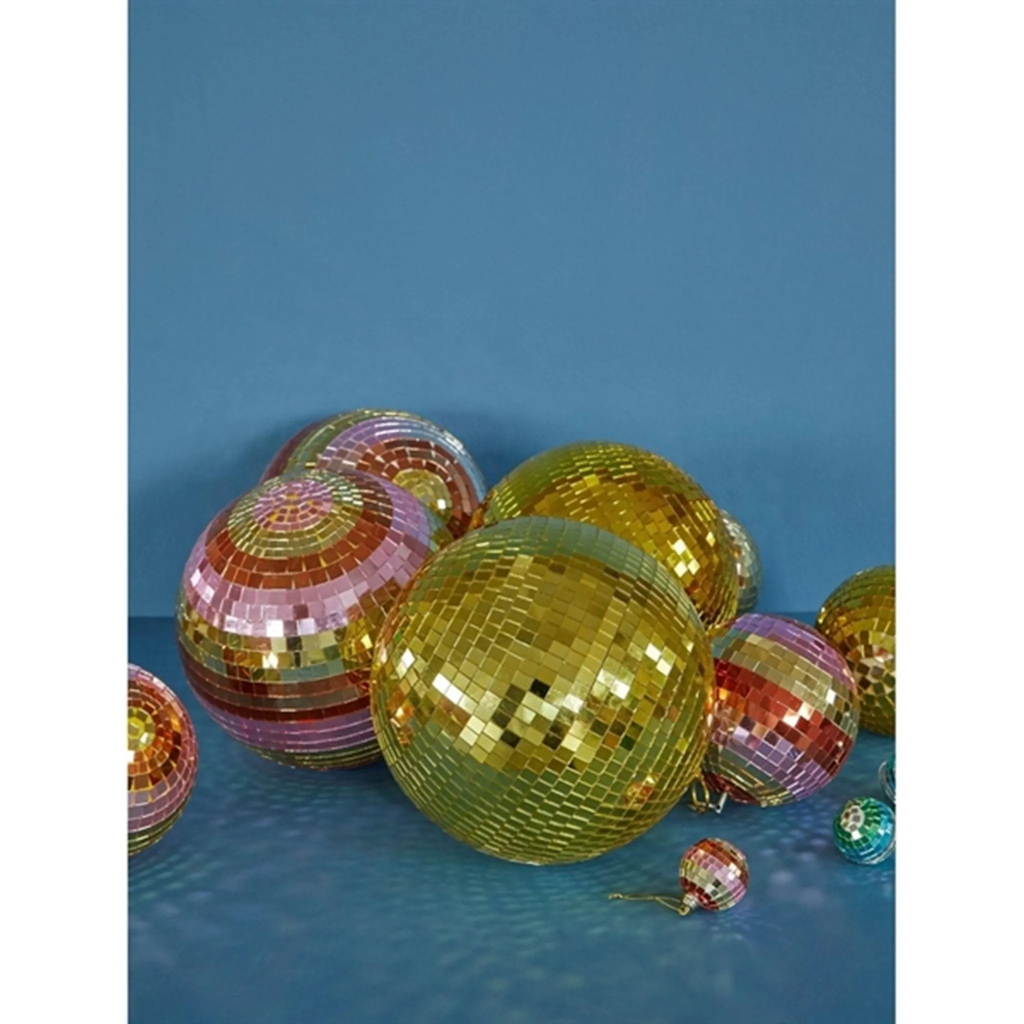RICE Gold Large Disco Ball