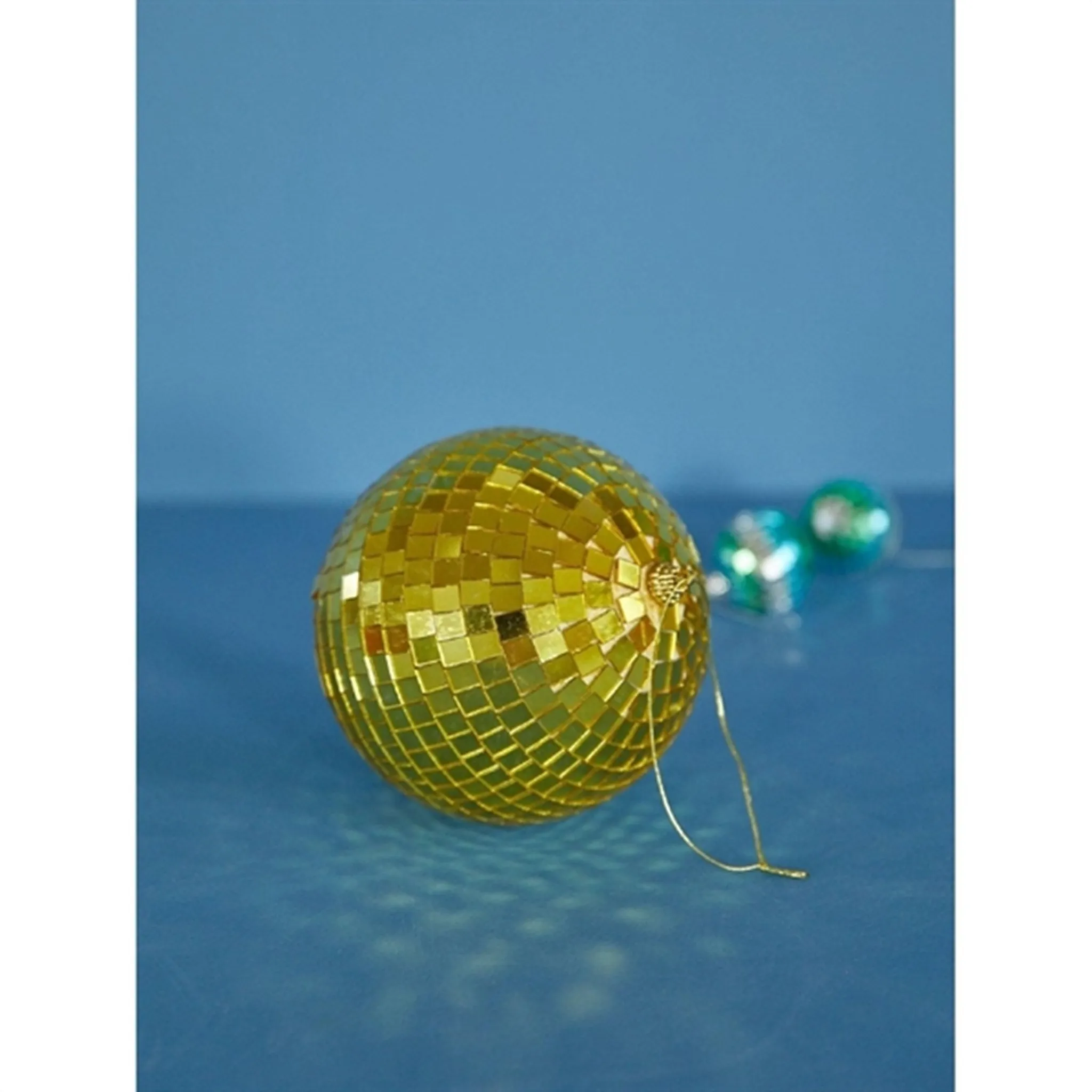 RICE Gold Medium Disco Ball