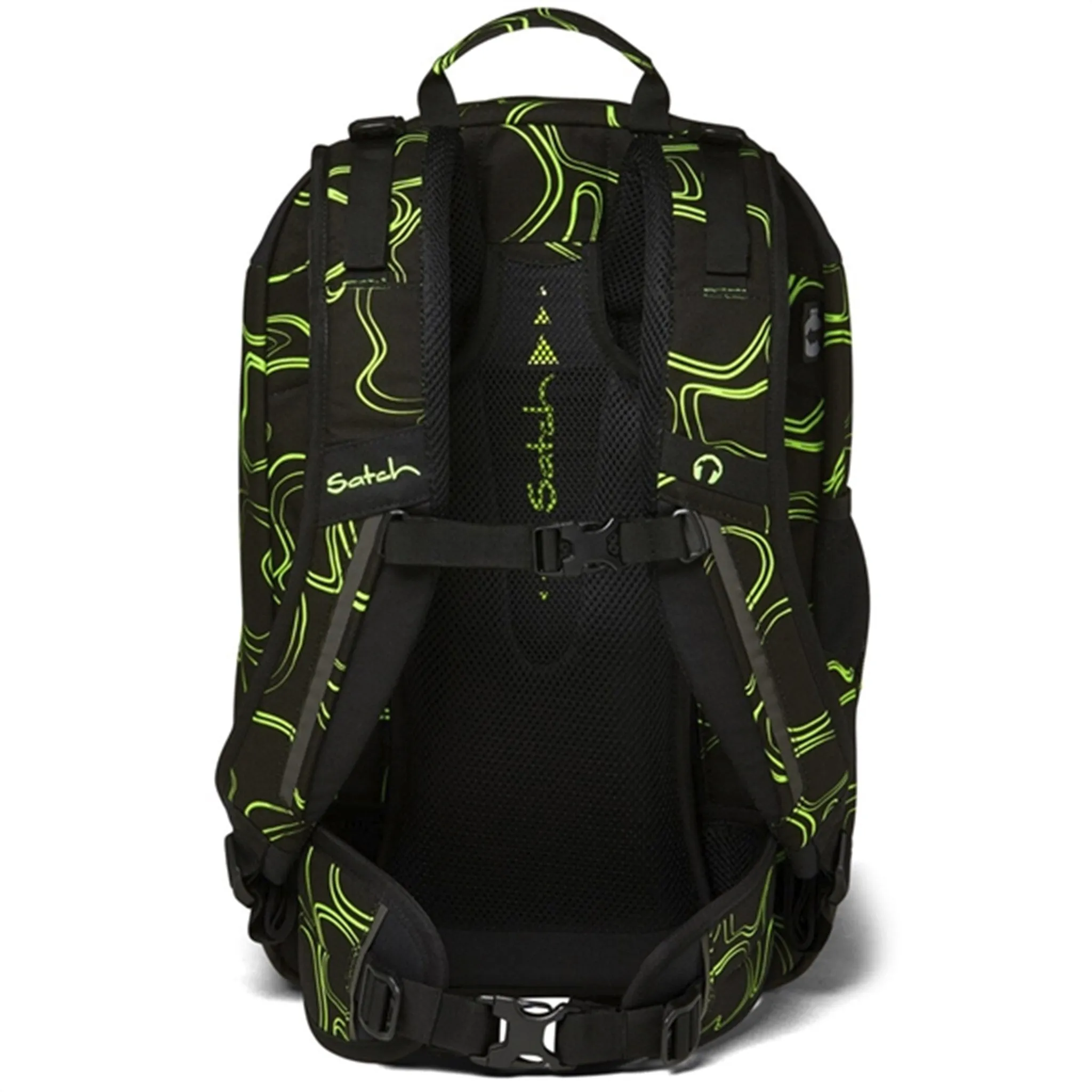 Satch Air School Bag Green Supreme