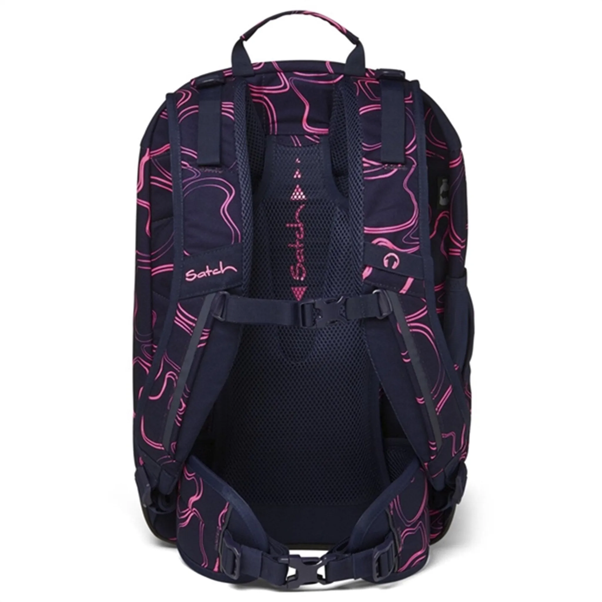 Satch Air School Bag Pink Supreme