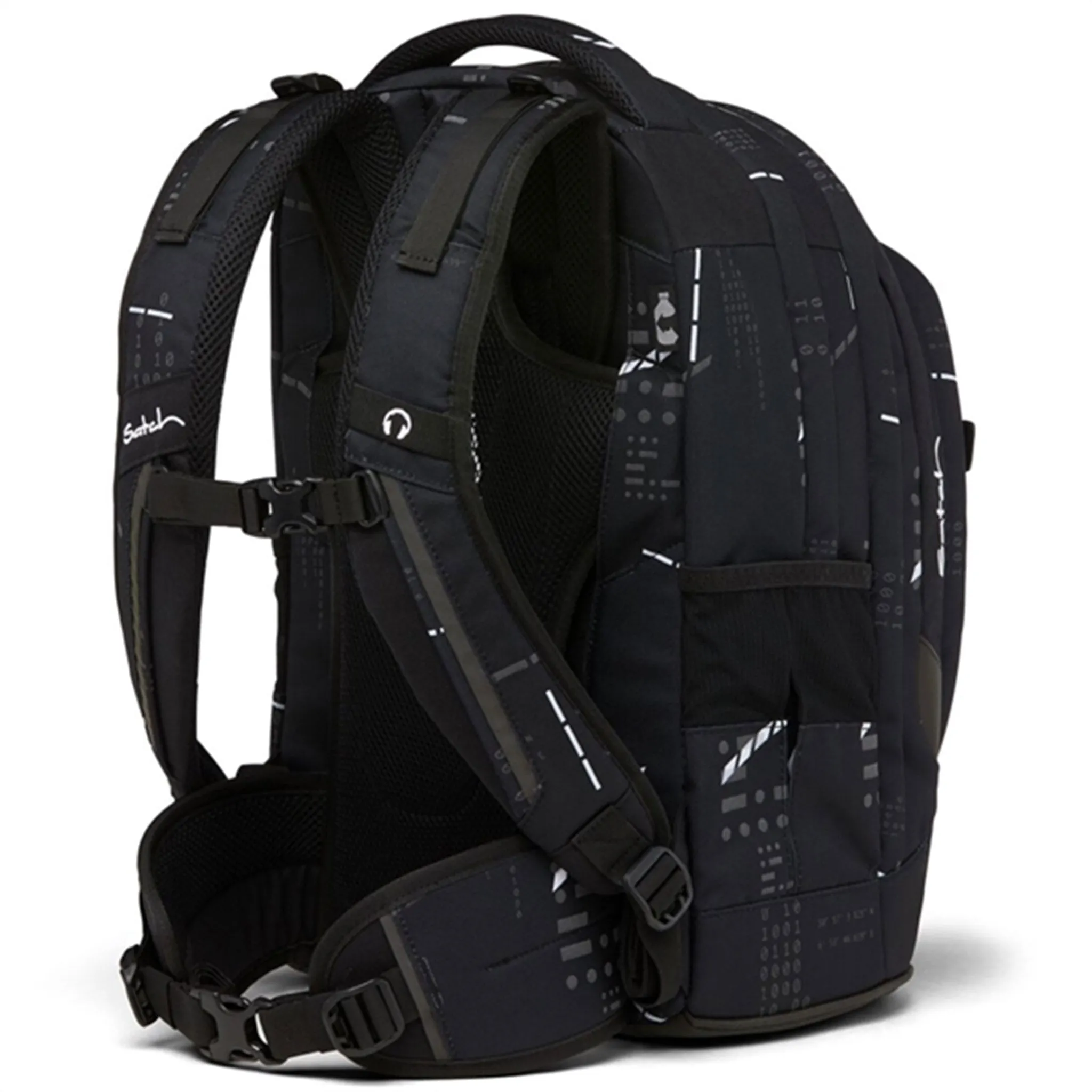 Satch Pack School Bag Ninja Matrix