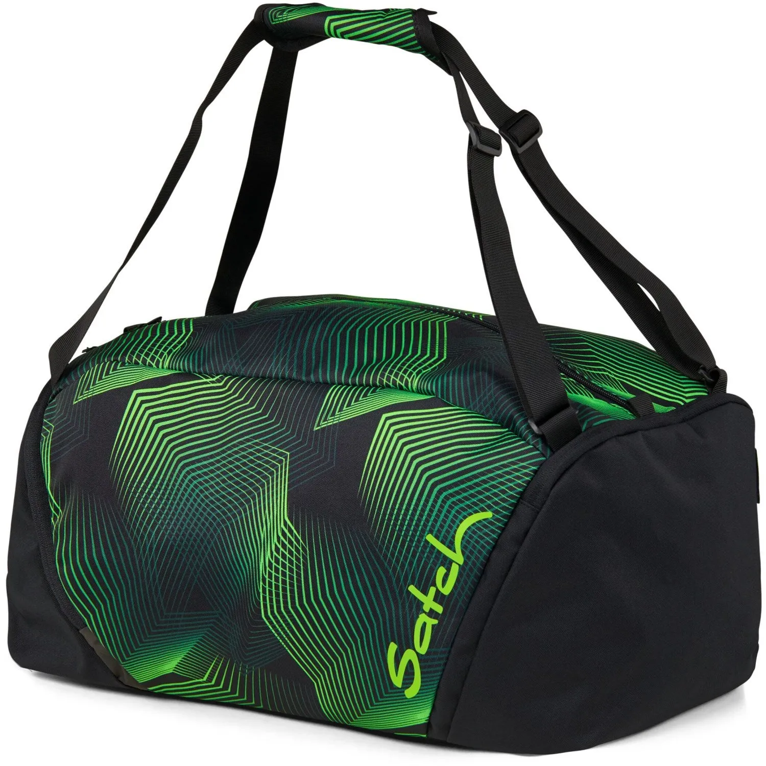 Satch Seismic Green Duffle Bag