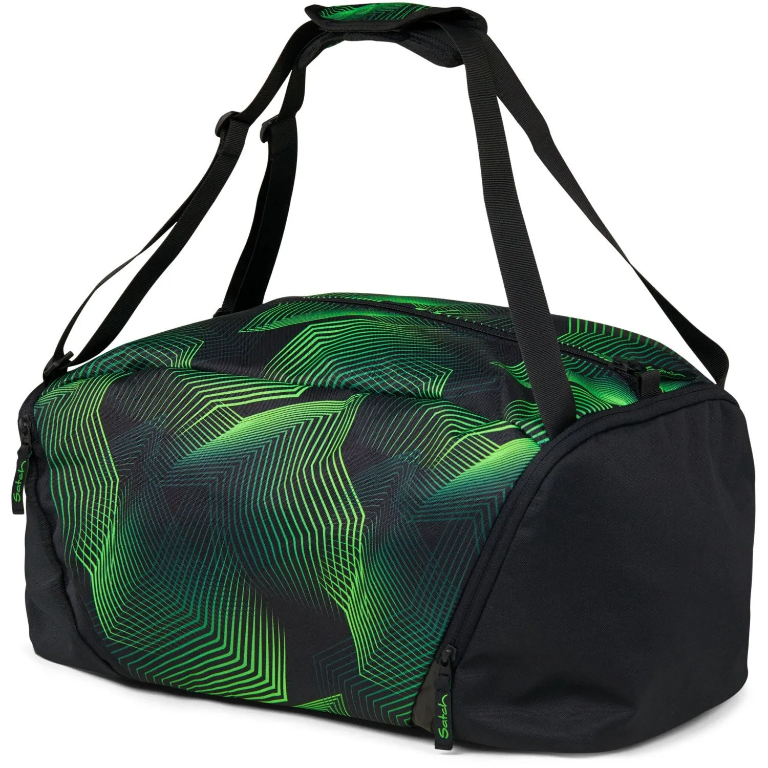 Satch Seismic Green Duffle Bag