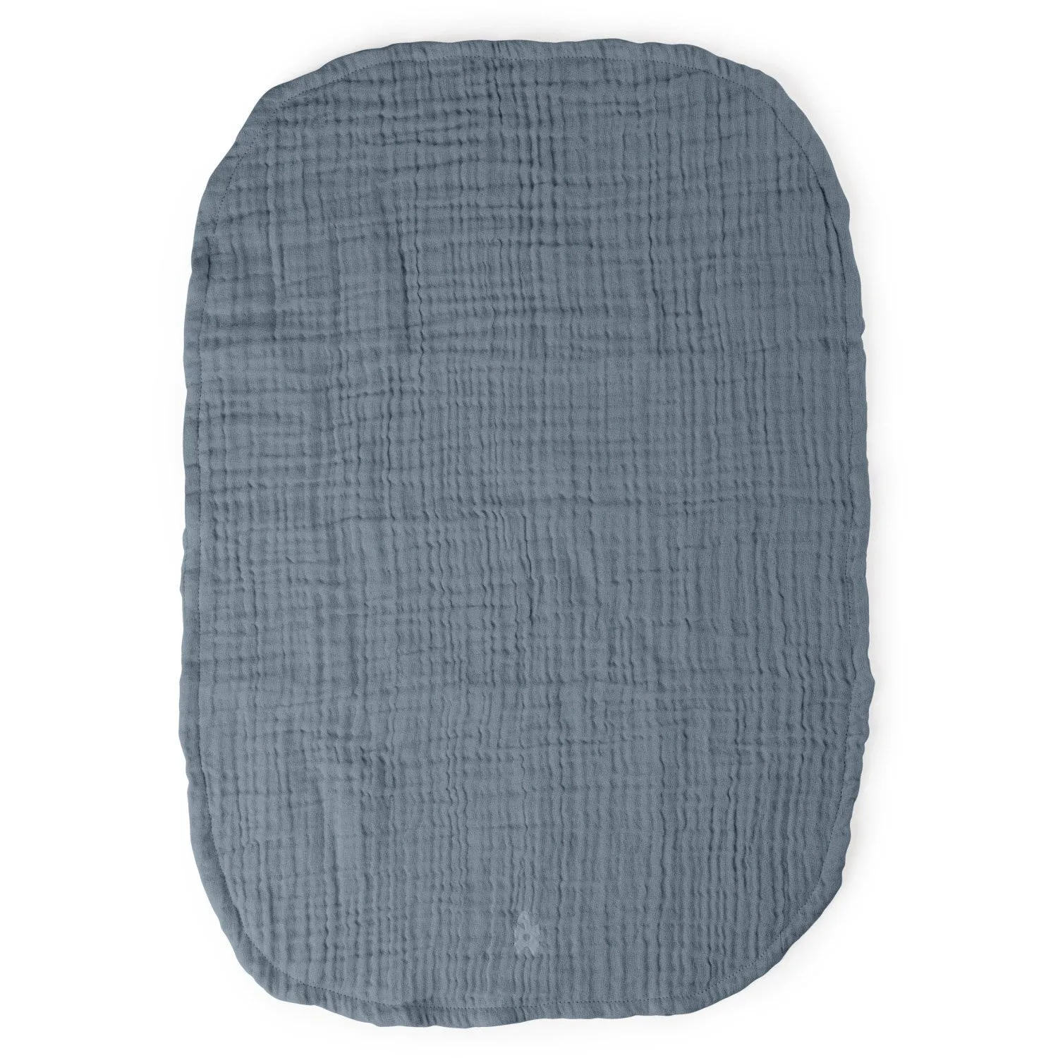 Sebra Blue Nursing Towel 6-layer 2-Pack Muslin