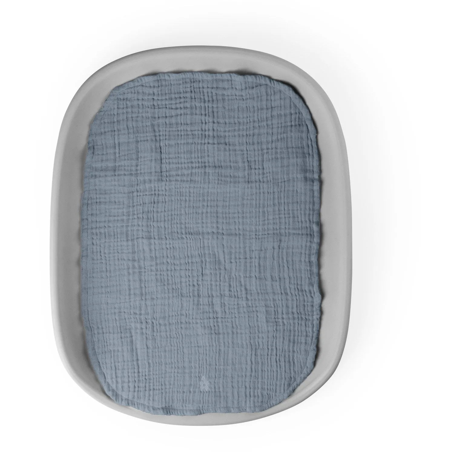 Sebra Blue Nursing Towel 6-layer 2-Pack Muslin