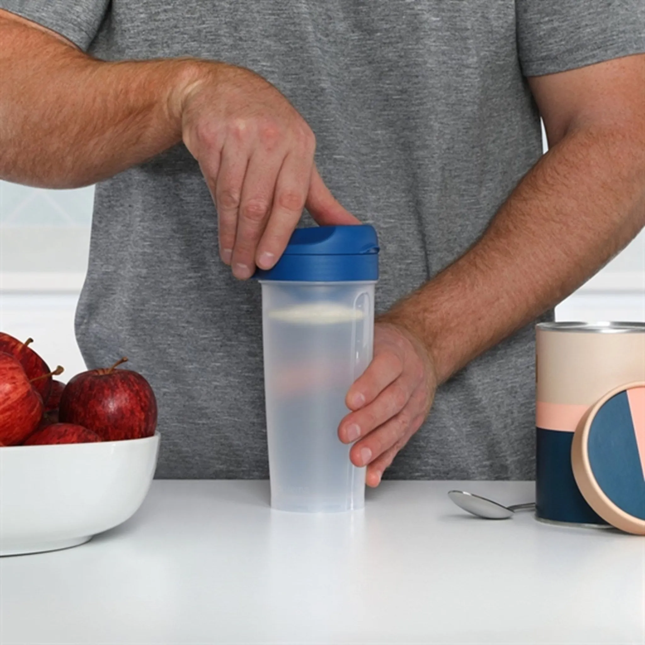 Sistema Active Shaker 750 ml Ocean Blue