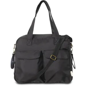 That's Mine Black Benne Nursing Bag