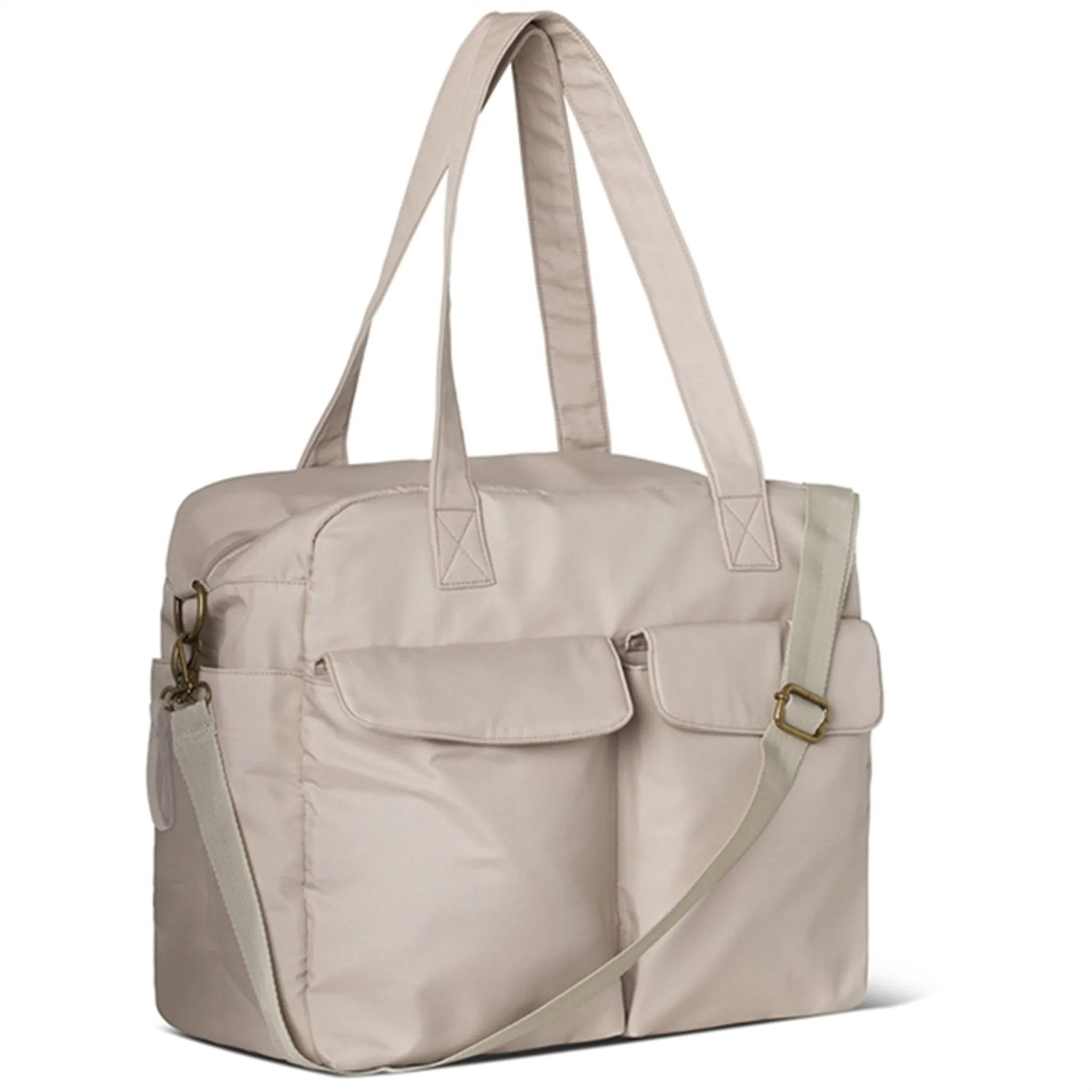 That's Mine Feather Grey Benne Nursing Bag