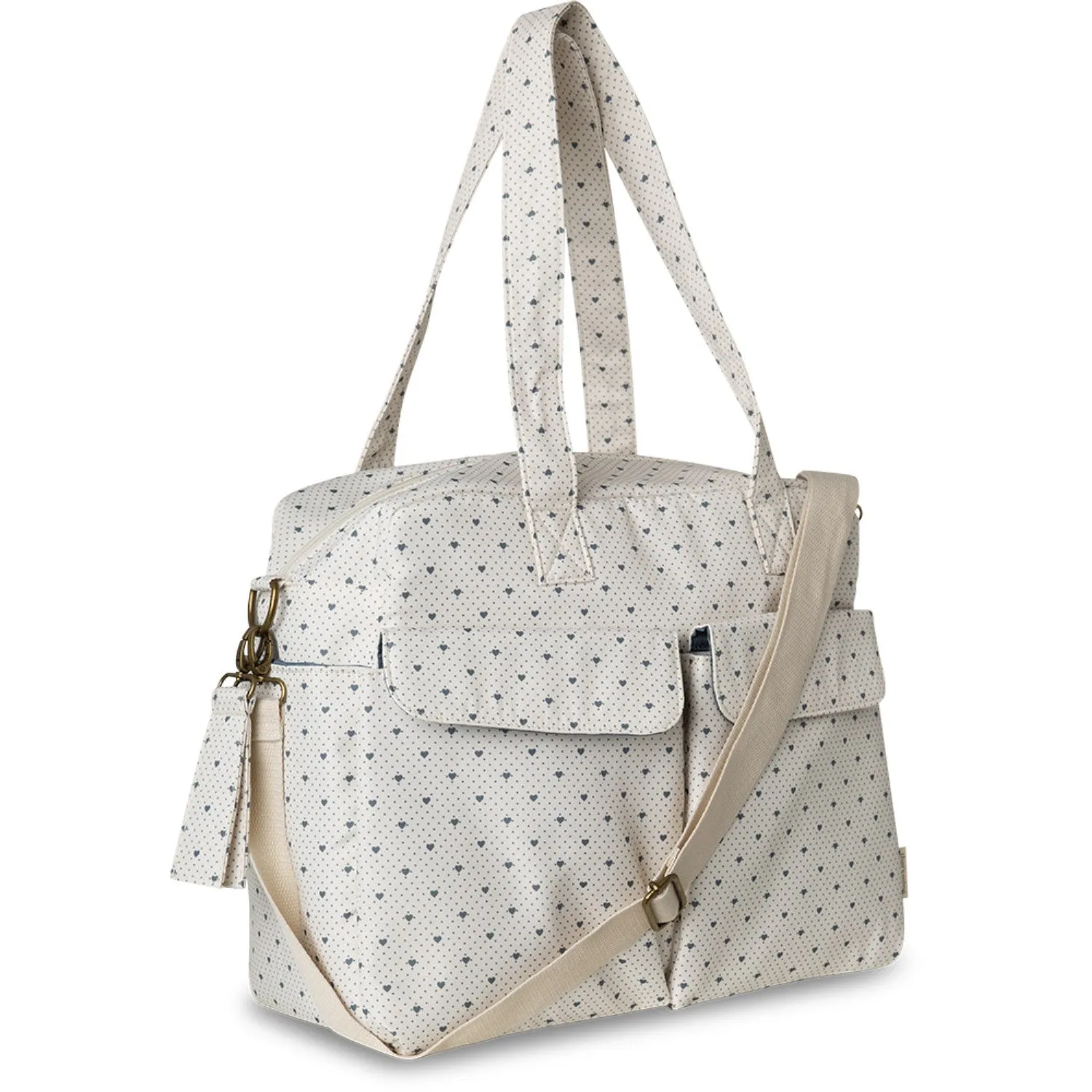 That's Mine Lots Of Love Sky Benne Nursing Bag