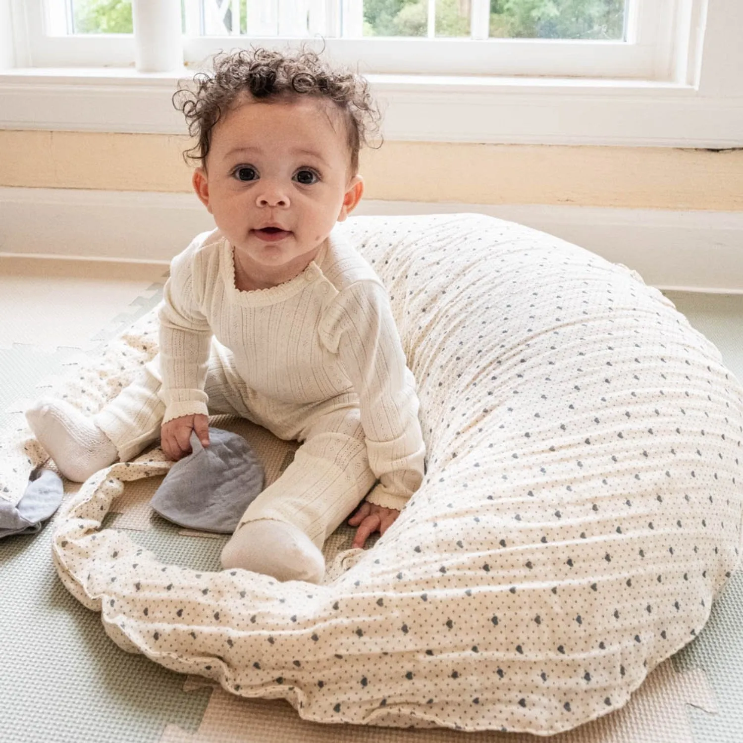 That's Mine Lots Of Love Sky Moon Nursing Pillow
