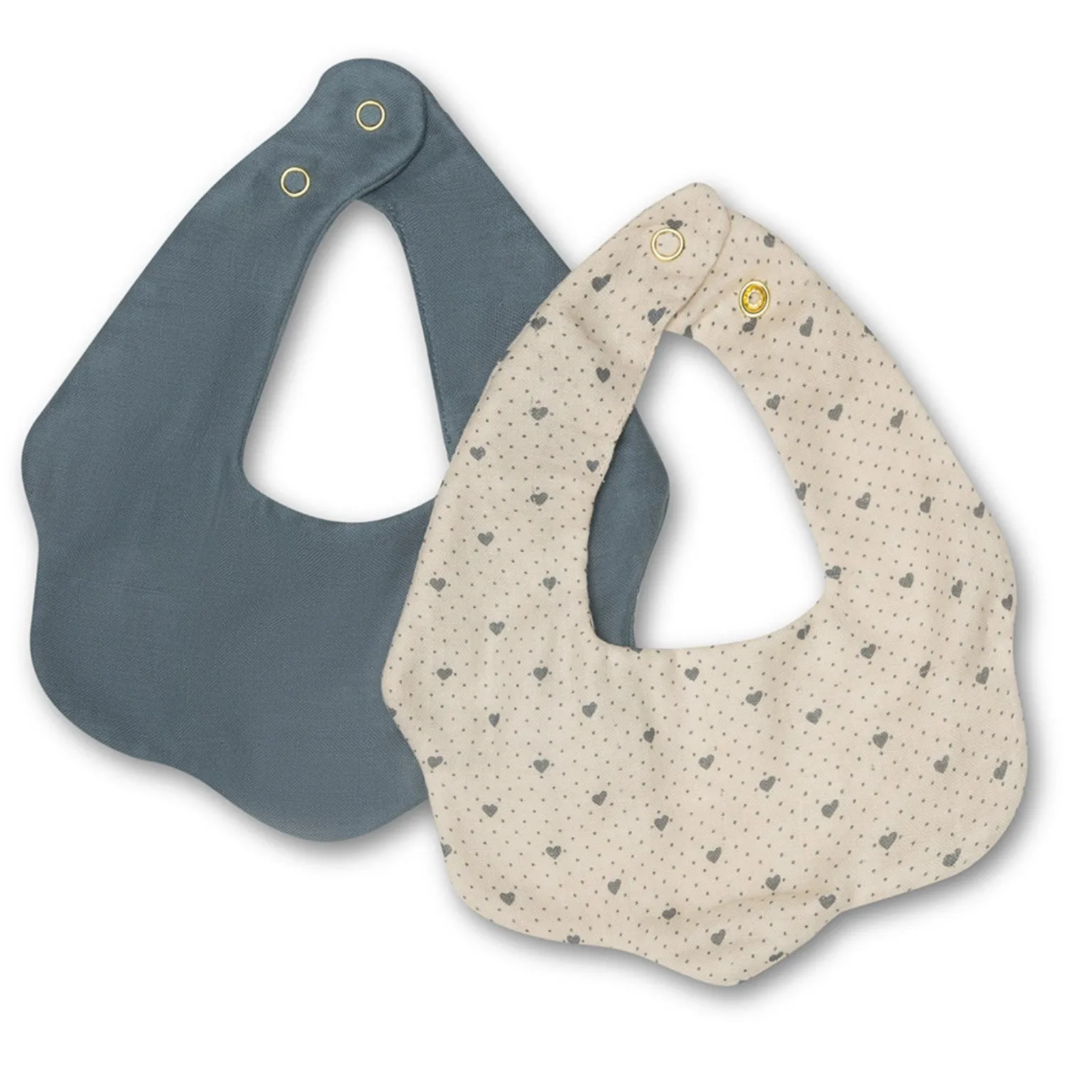That's Mine Lots Of Love Sky Roy Bibs 2-Pack