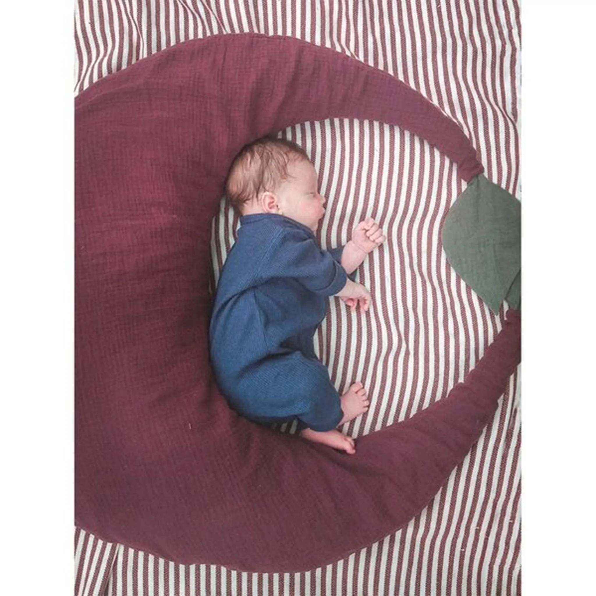 That's Mine Nursing Pillow Blue