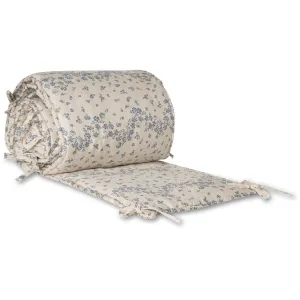 That's Mine Sprinkles Hearts Off White Lotus Bed Bumper