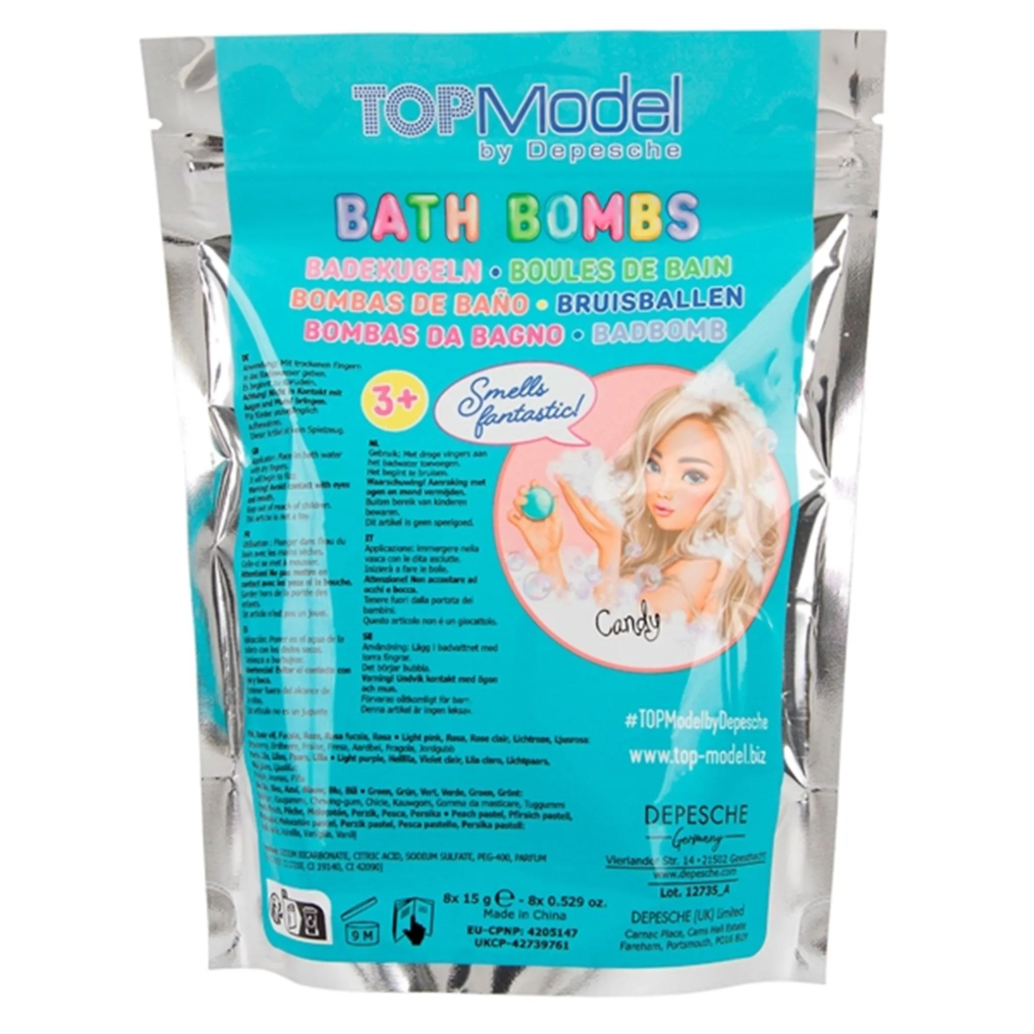 TOPModel Bath Bomb Beauty And Me