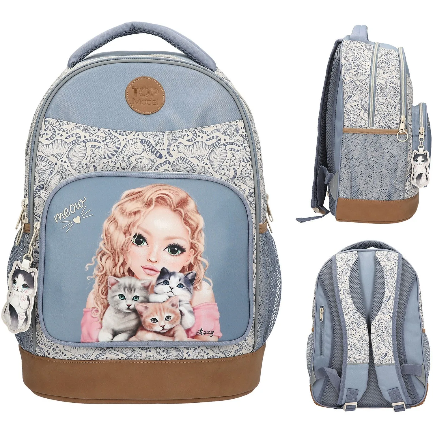 TOPModel Cat Love Schoolbackpack