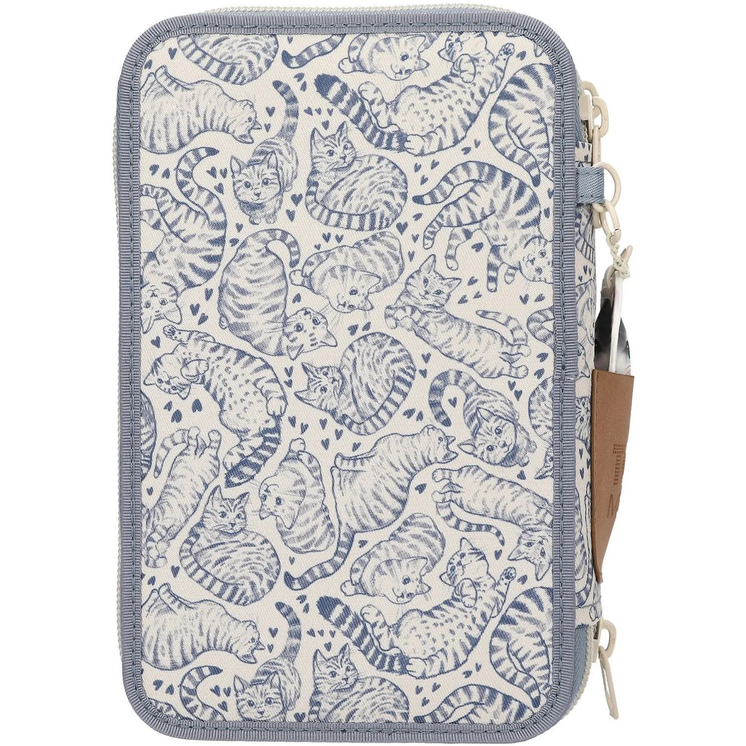 TOPModel Cat Love Triple Pencil Case