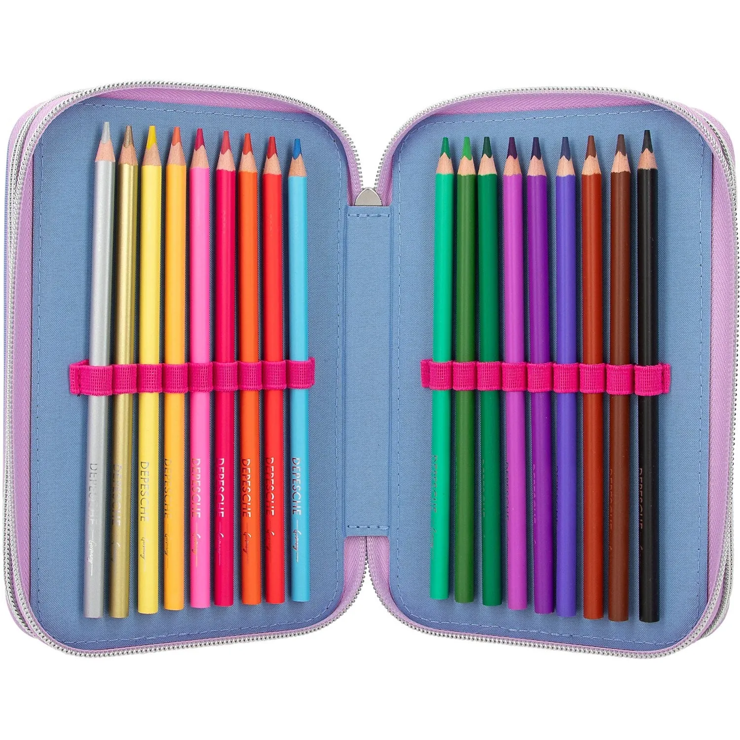 TOPModel Triple Pencil Case Flash