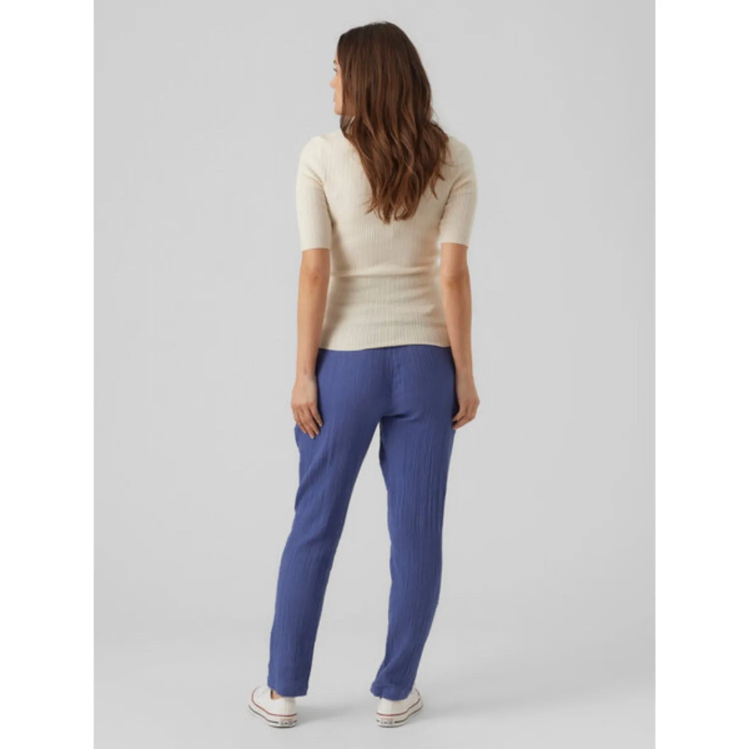 Vero Moda Maternity Birch Holly Polo Pullover Noos