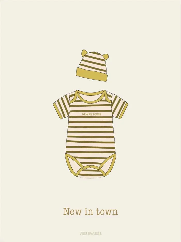 ViSSEVASSE NEW IN TOWN - Greeting Card